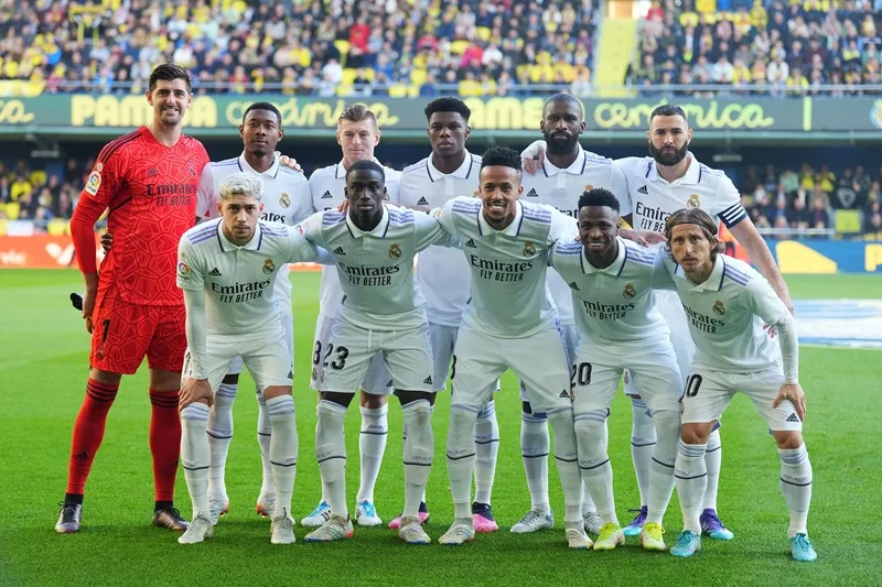 doi hinh real madrid